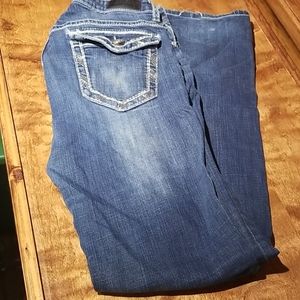 Long boot cut jeans!